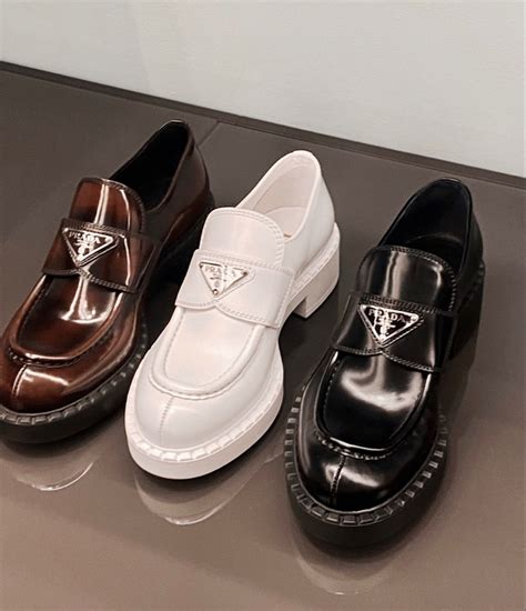 prada women's loafers|prada loafers women outfit.